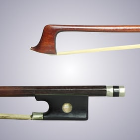 A VIOLA BOW STAMPED BAUSCH