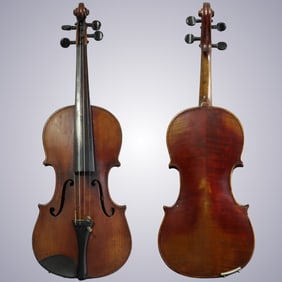 A VIOLIN LABELED JOSEF GUARNERIUS