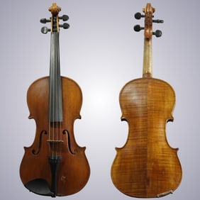AN UNLABELED VIOLIN
