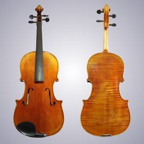 A NICELY FLAMED VIOLA