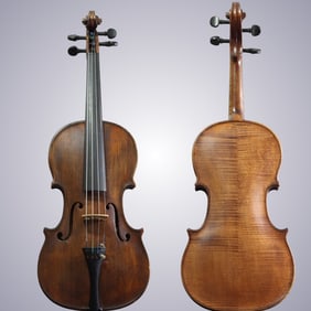 A GERMAN VIOLIN LABELED MATHIAS THOMA