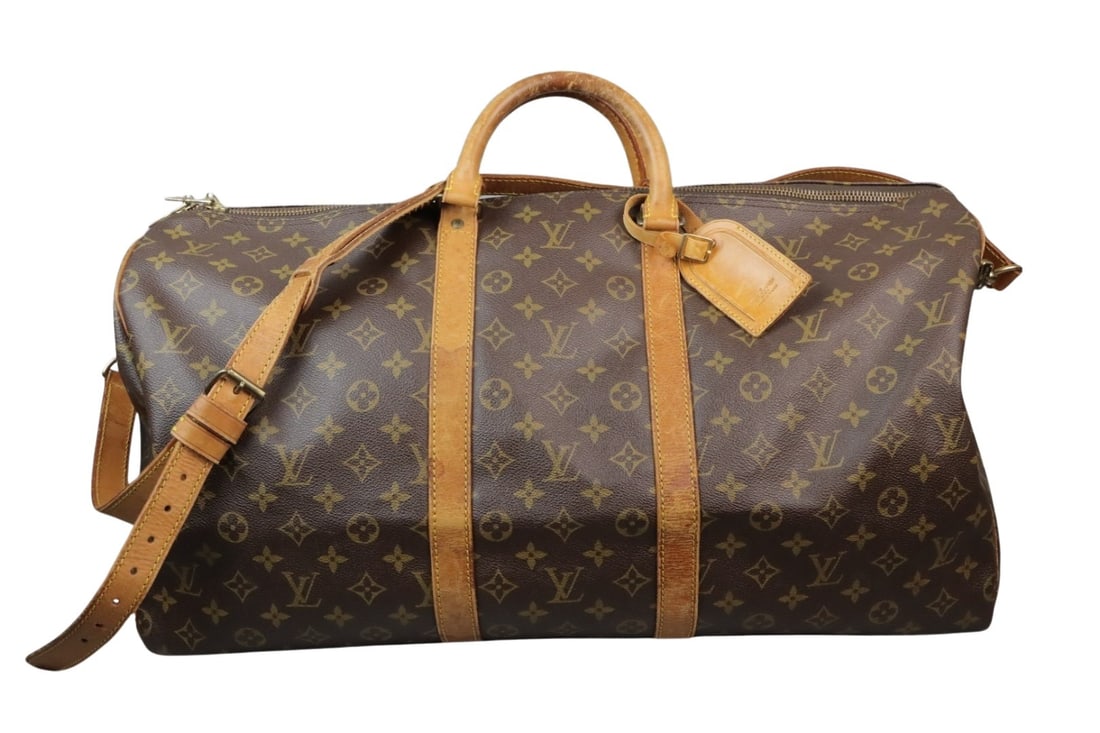 VINTAGE LOUIS VUITTON MONOGRAM KEEPALL 55 (1 of 17)