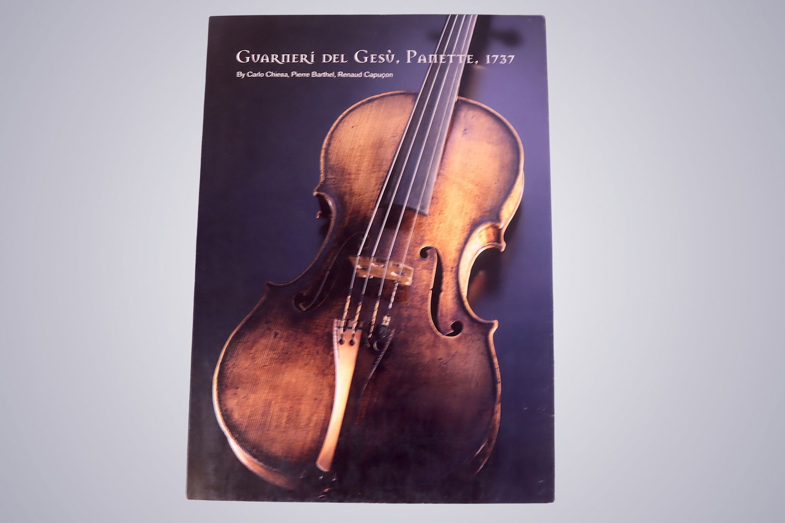 GUARNERI DEL GESU, PANETTE, 1737 BY CARLO CHIESA, PIERRE BARTHEL, RENAUD CAPUCON (1 of 20)