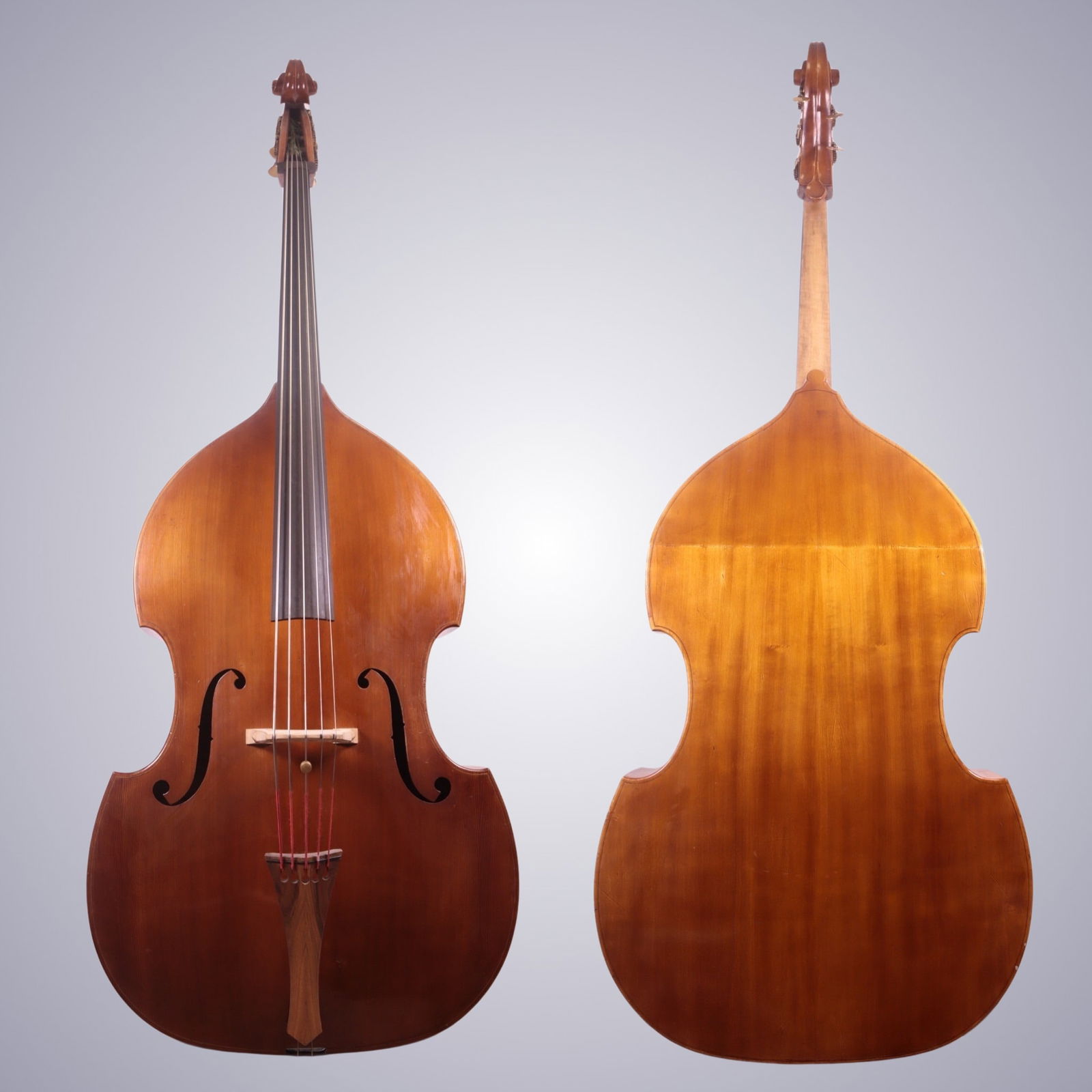 A DOUBLE BASS FROM THE VIOLIN MAKING SCHOOL OF BOTTEGA DI PARMA (1 of 17)