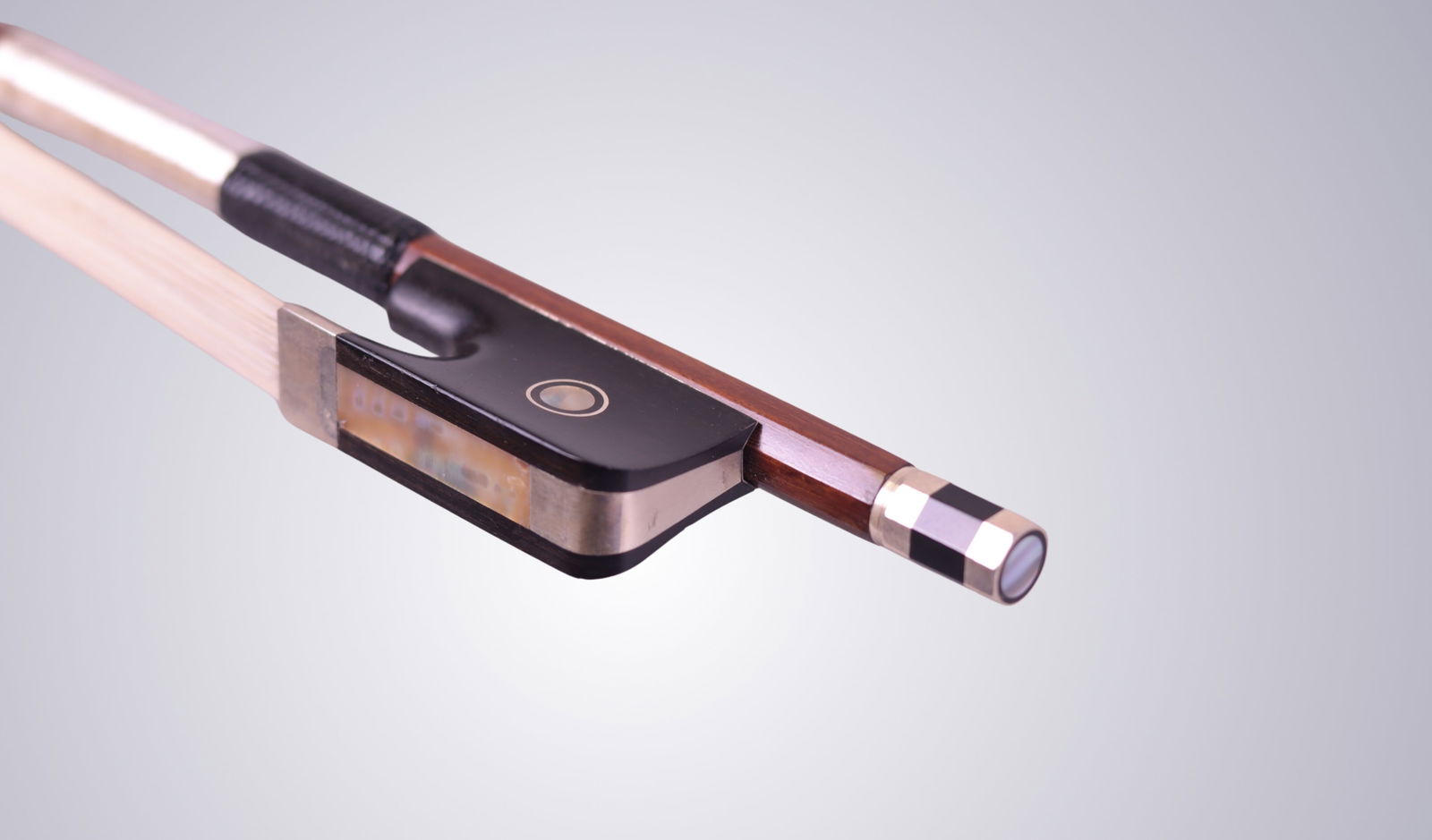 A SILVER CELLO BOW - 9