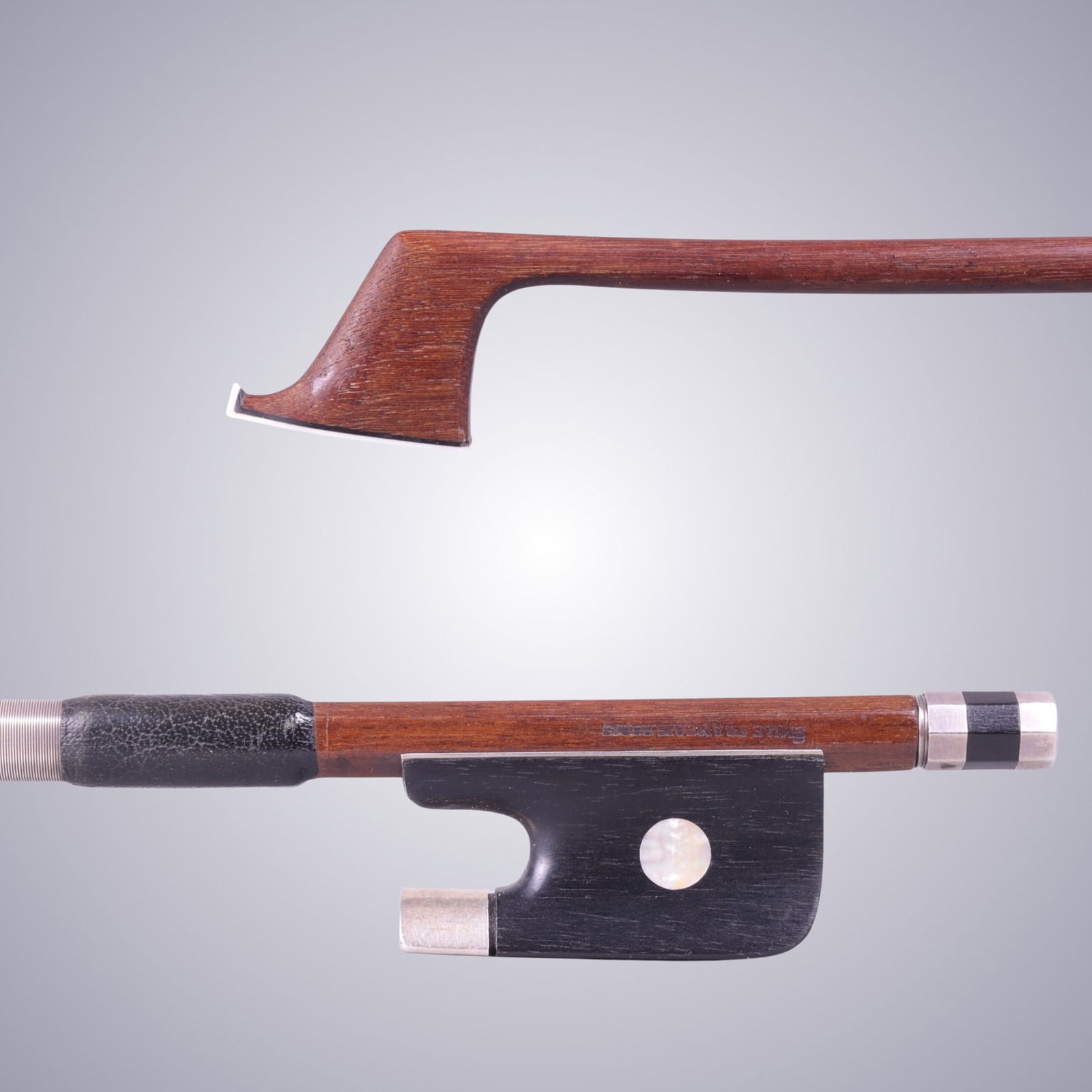 A CELLO BOW STAMPED EMILE FRANCAIS PARIS (1 of 11)