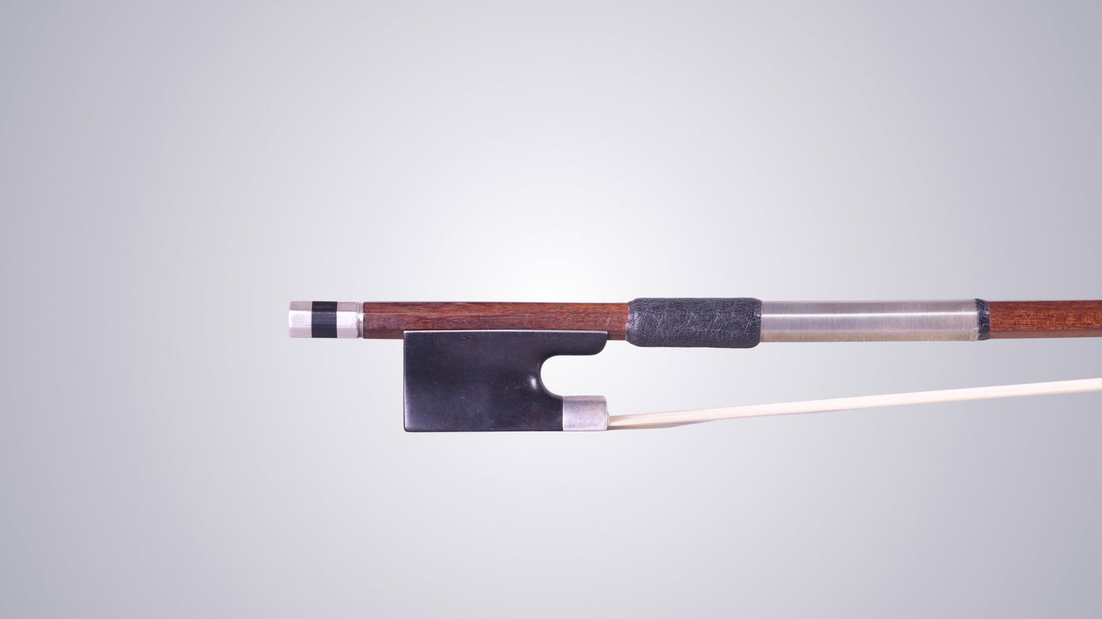 A VIOLA BOW STAMPED GEZA BALINT - 11