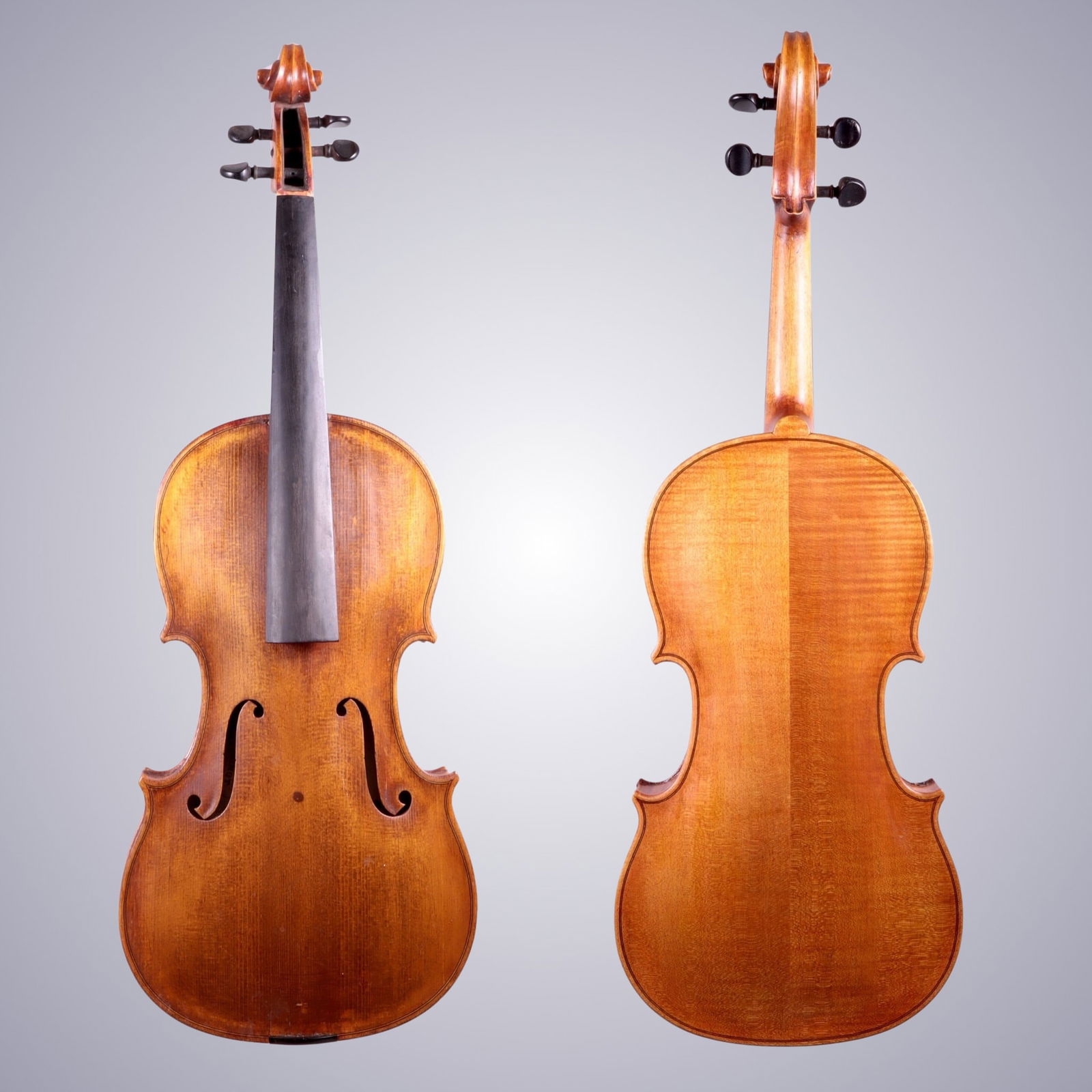 A VIOLA LABELED N. AUDINOT: A VIOLA LABELED N. AUDINOT Labeled on Interior: N. AUDINOT LUTHIER ELEVE DE VUILLAUME PARIS S 1832 Approximate Dimensions: 67.2 cm (Total Length) 40.8 cm (Length of Back) 19 cm (Upper Bout Width)