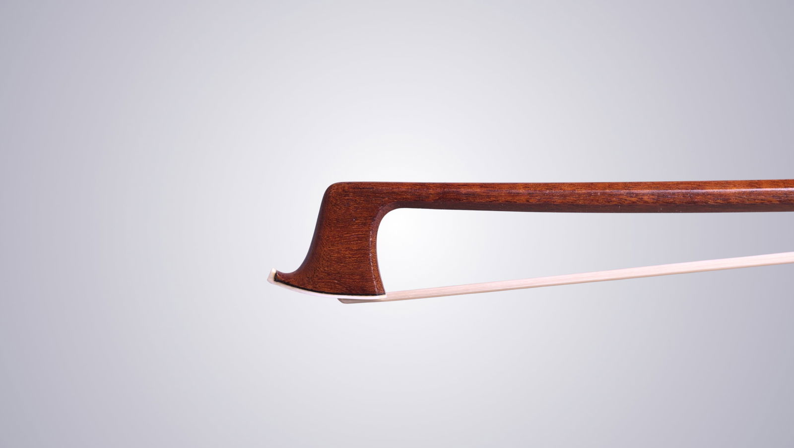 A VIOLIN BOW STAMPED E. WERNER - 4