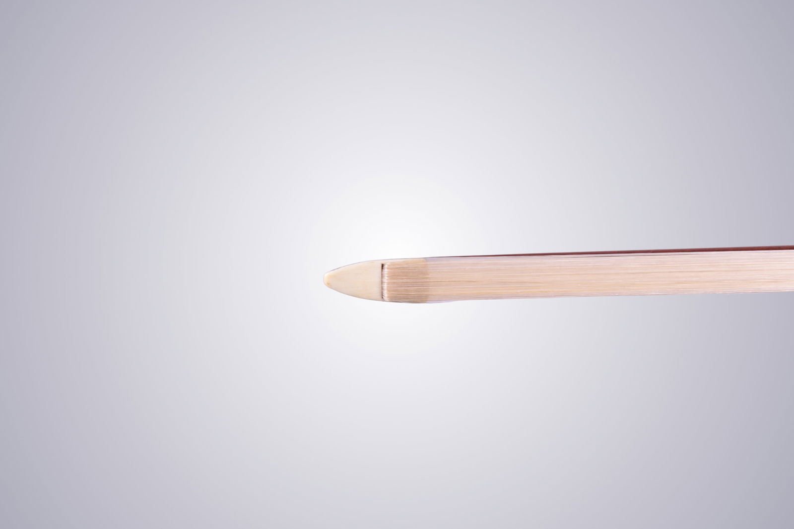 A SILVER & TORTOISE SHELL MOUNTED VIOLIN BOW - 6