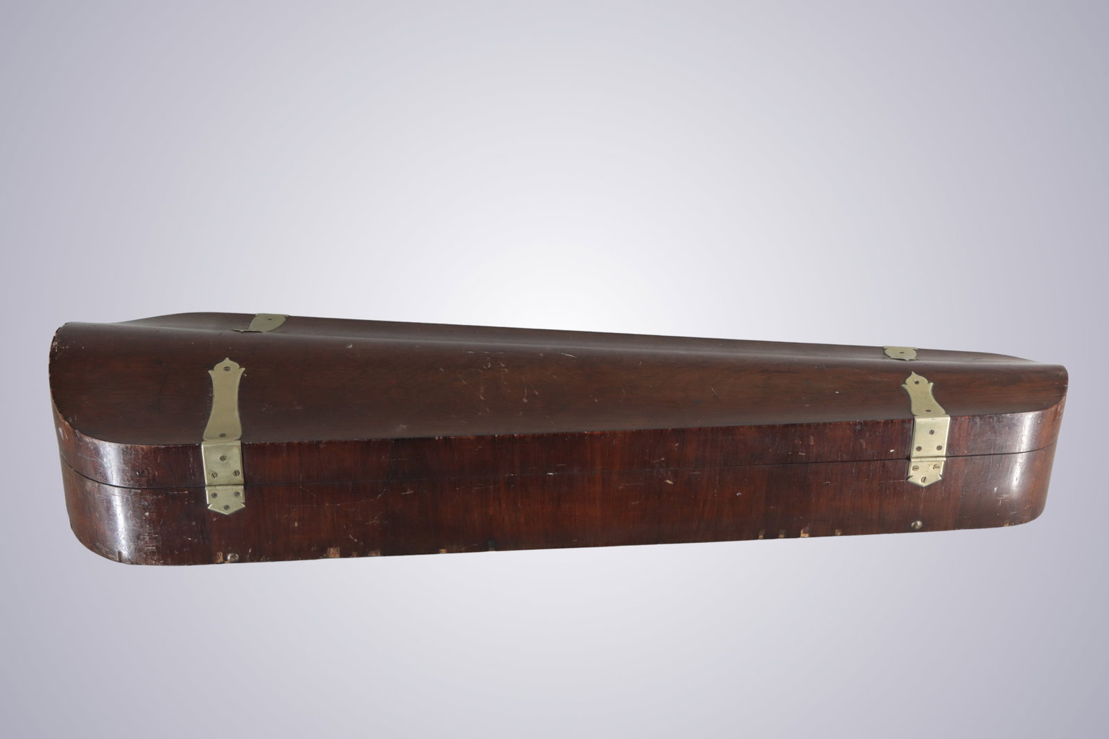 A WOODEN VIOLIN CASE - 8