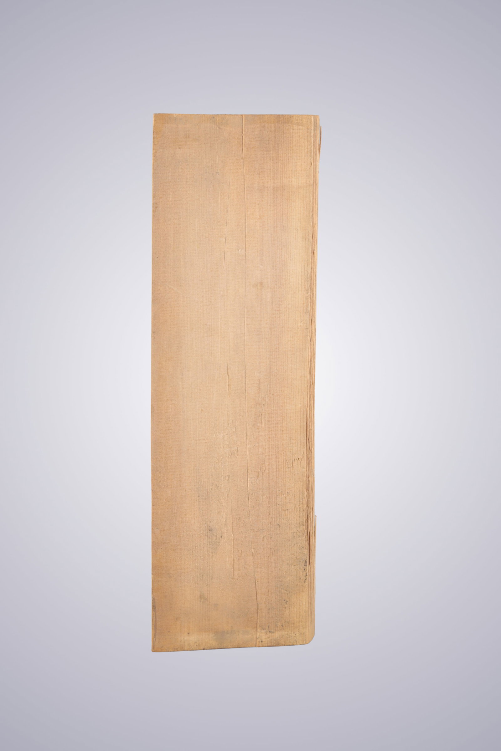AN OLD SPRUCE BLOCK: AN OLD SPRUCE BLOCK Aged for at least Thirty years, the Spruce wood is of great quality and is ready to be used to produce an excellent table for a Violin. Provenance: Property of A Retired Violin