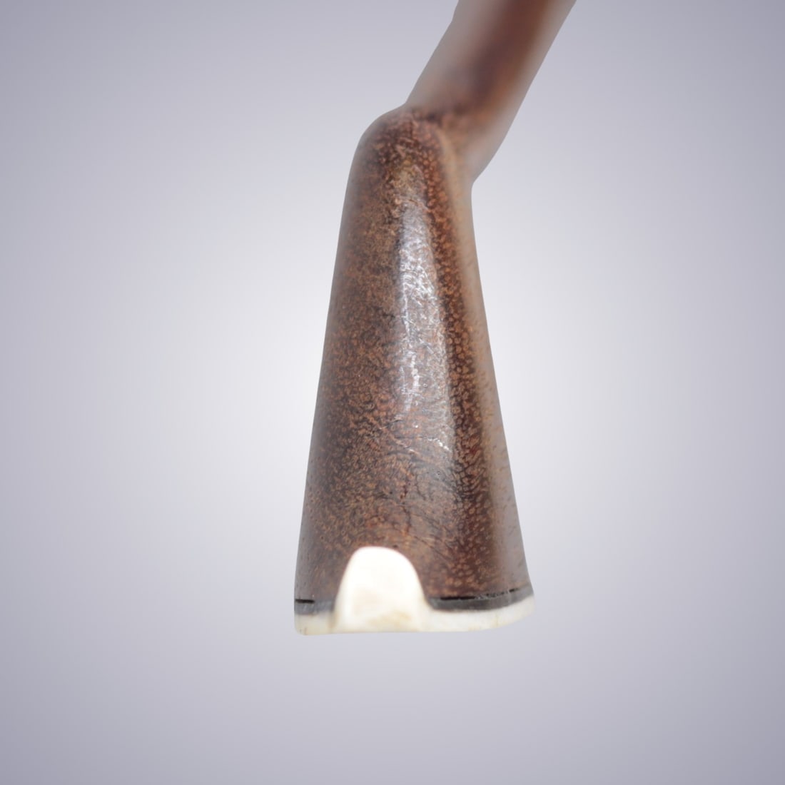 A STRONG GERMAN SILVER MOUNTED CELLO BOW - 4
