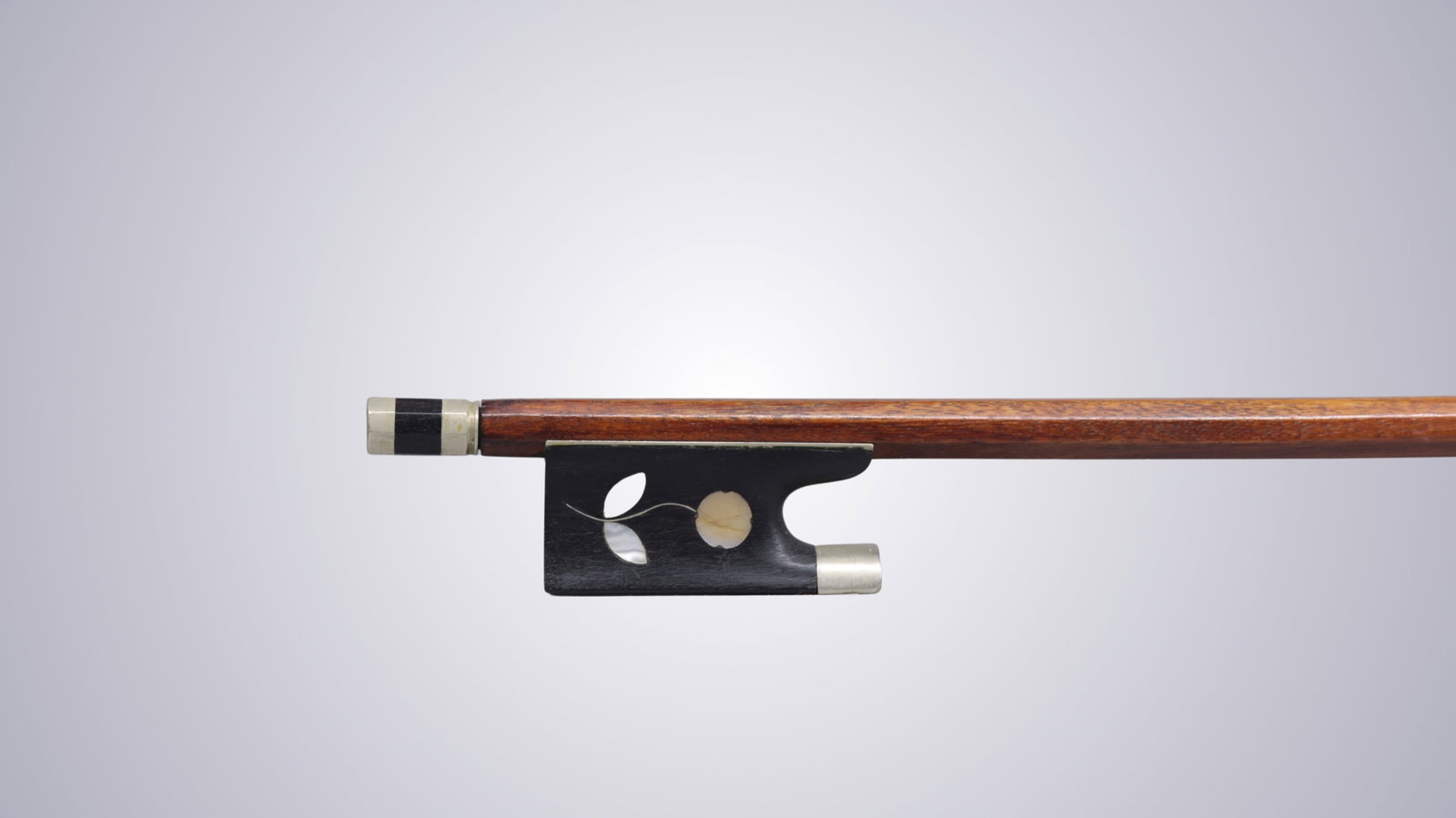 A VIOLIN BOW ATTRIBUTED TO KNOPF WORKSHOP - 10
