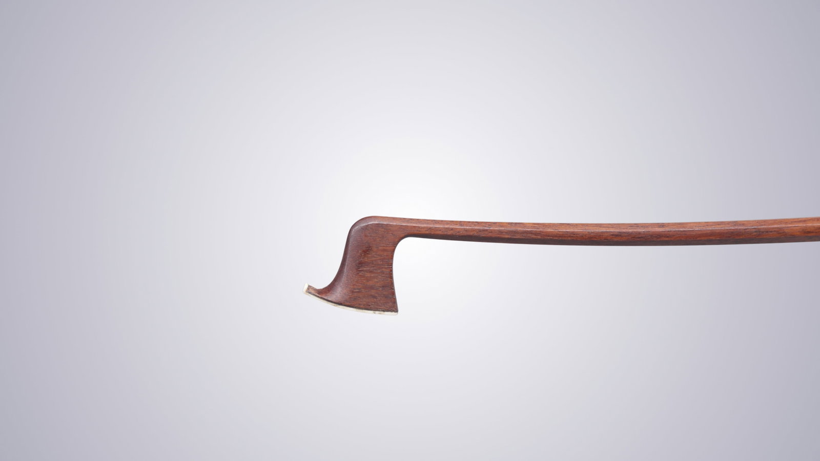 A SILVER MOUNTED VIOLIN BOW ATTRIBUTED TO L. BAUSCH WORKSHOP - 3