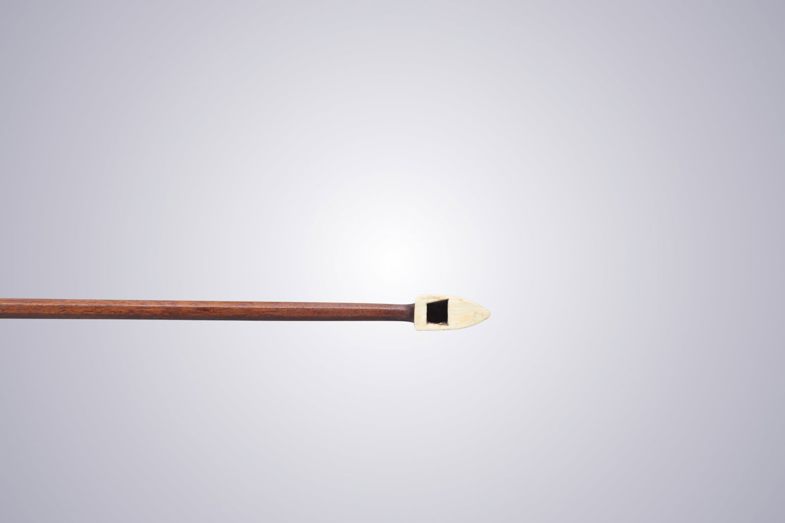 A SILVER MOUNTED VIOLIN BOW ATTRIBUTED TO L. BAUSCH WORKSHOP - 7