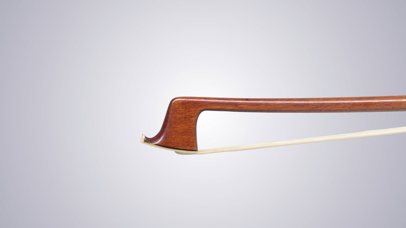 A SILVER MOUNTED VIOLIN BOW BY ROBERT WILLIAMS - 3