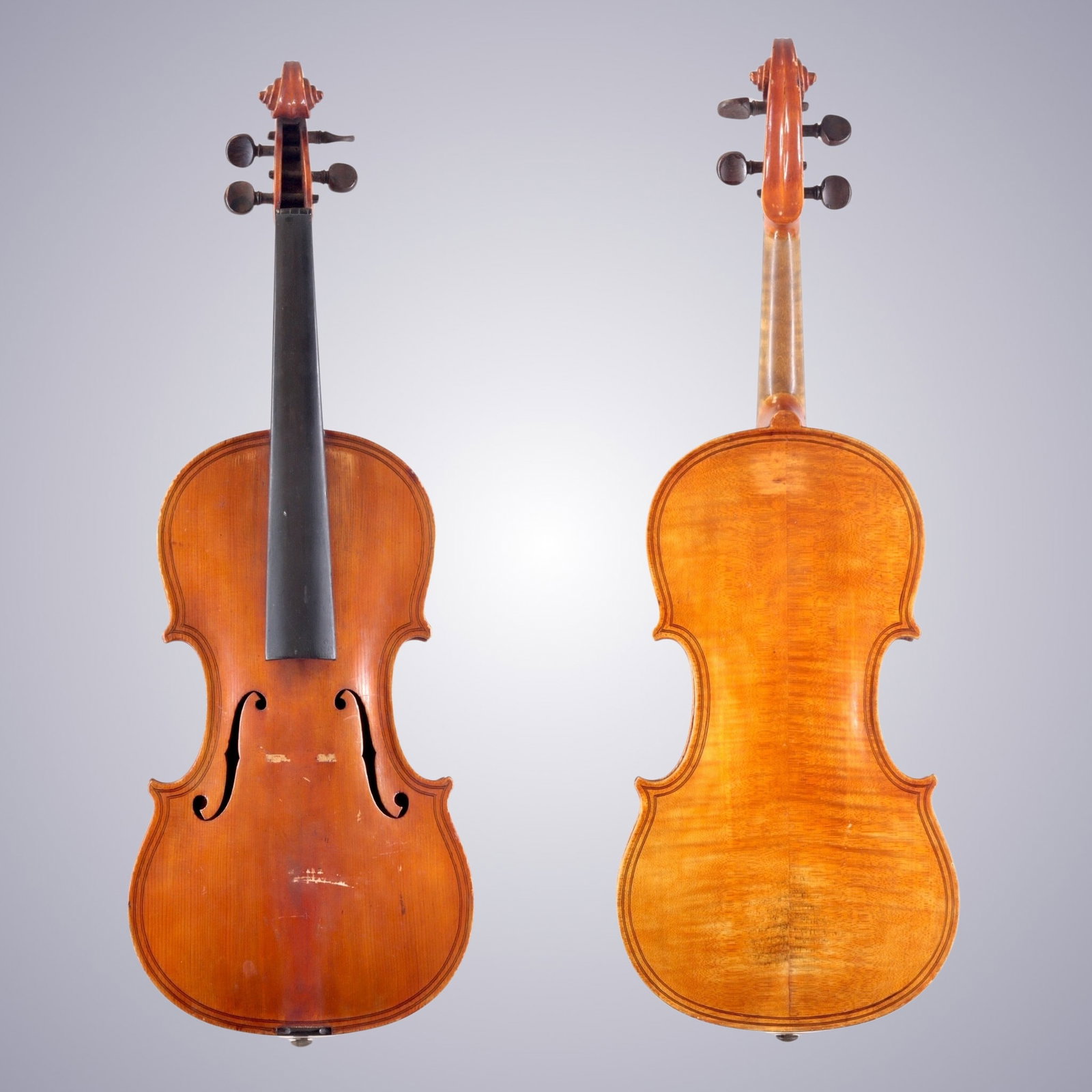 A VIOLIN LABELED GIOVAN PAOLO MAGGINI BREFCIA 1690 (1 of 15)