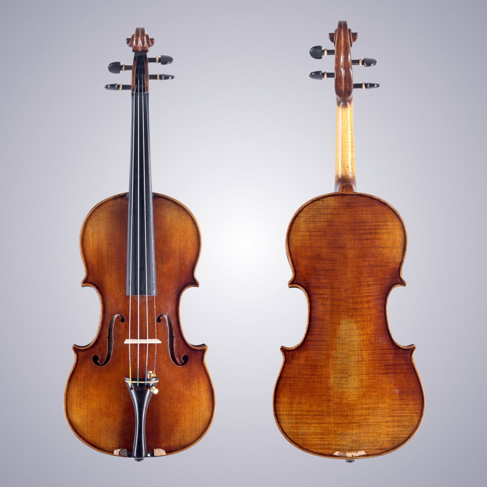 A VIOLIN MADE FOR AND SET UP BY LUTHER STRINGS (1 of 14)