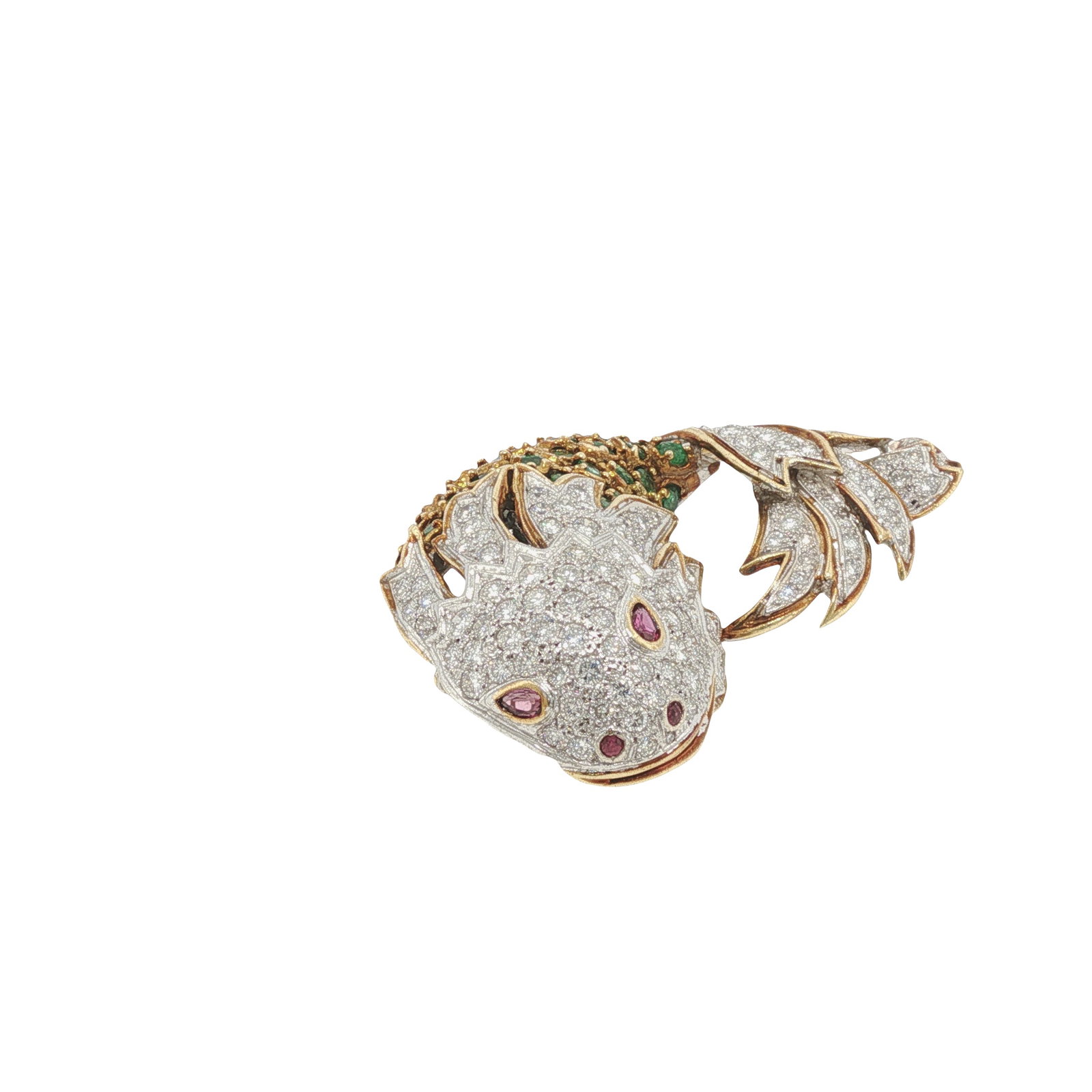 LA TRIOMPHE FISH BROOCH - 11