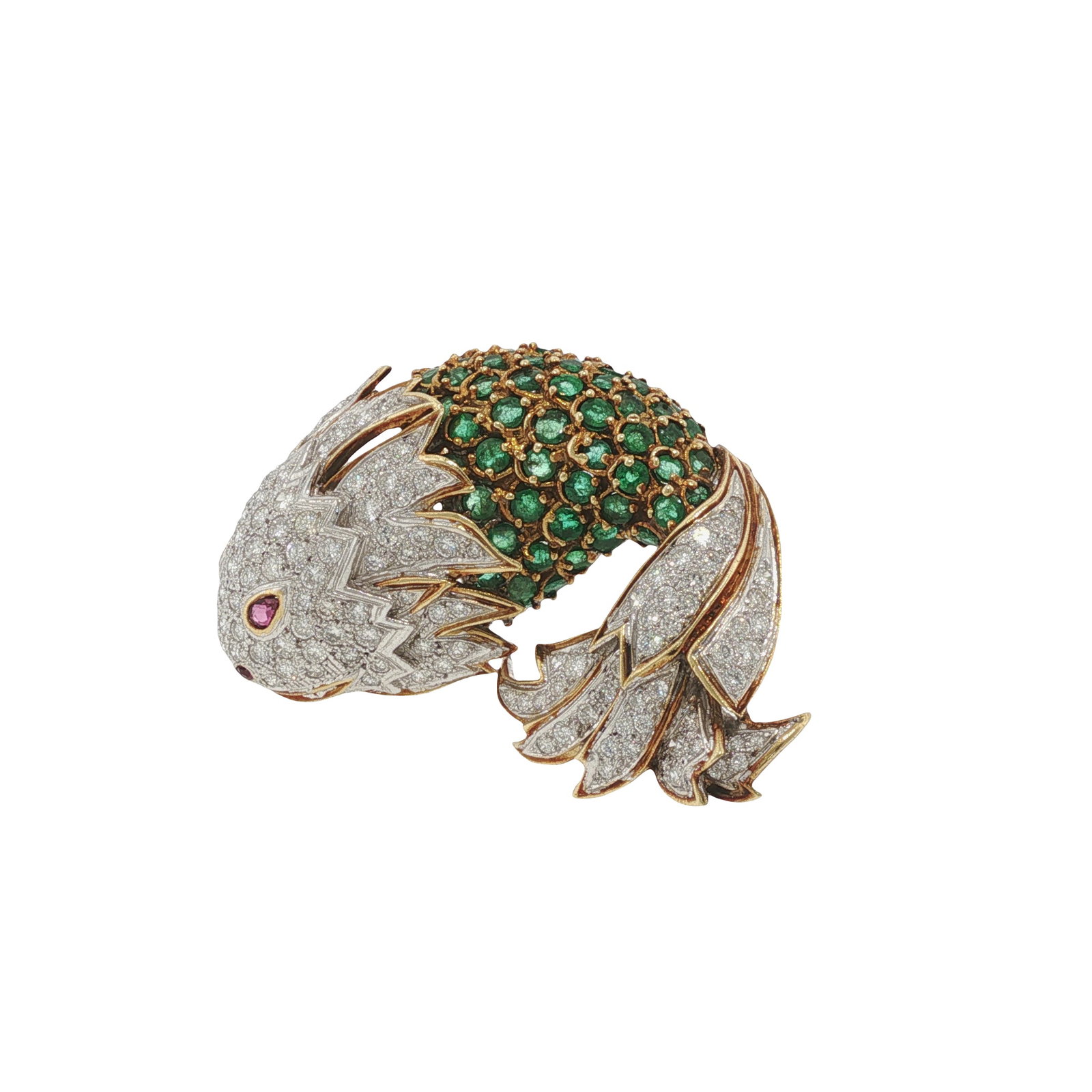LA TRIOMPHE FISH BROOCH - 2