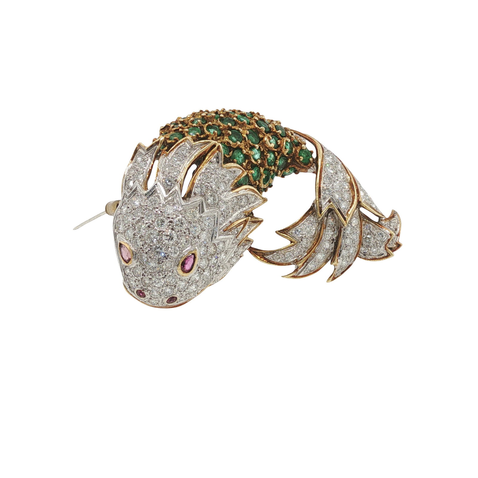 LA TRIOMPHE FISH BROOCH - 3