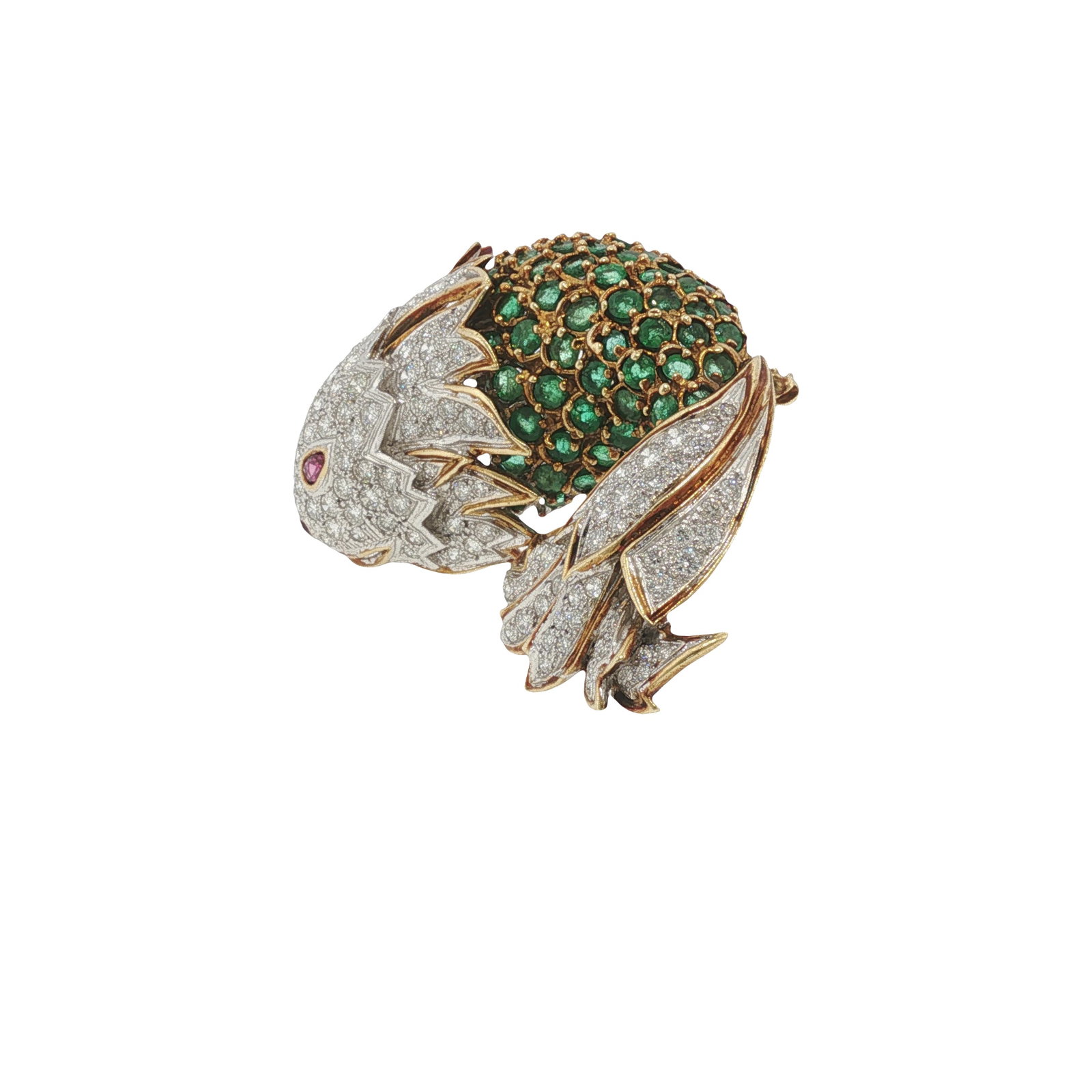 LA TRIOMPHE FISH BROOCH - 4