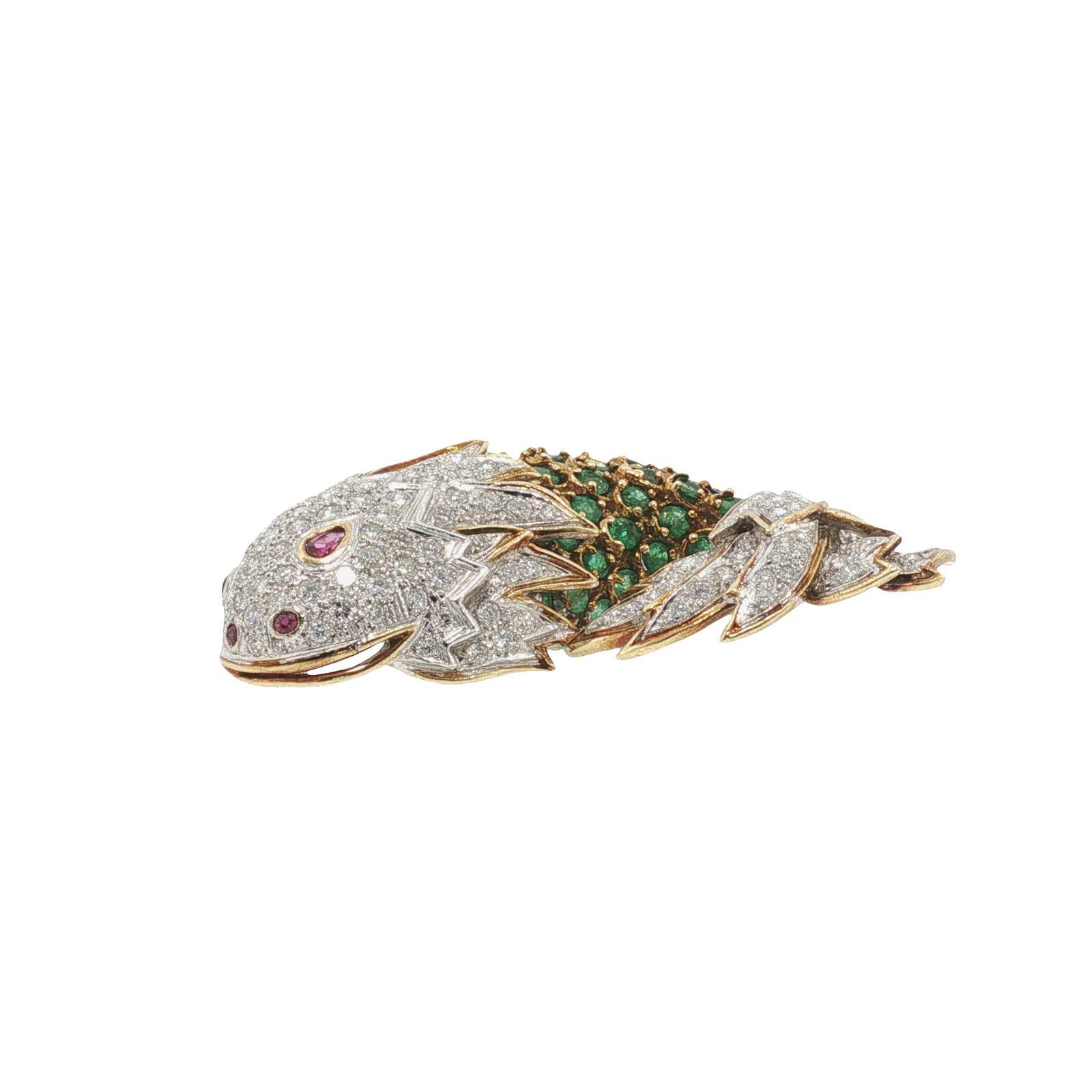 LA TRIOMPHE FISH BROOCH - 5