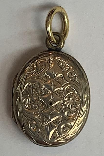 Mourning Locket - Braided Hair - Photo - Gf: Mourning Locket - Braided Hair - Photo - Gf
