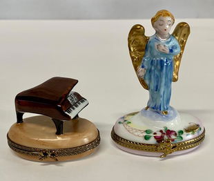 4 Limoges Pill Trinket Boxes Aug 26 2020 Berner S Auction In Fl
