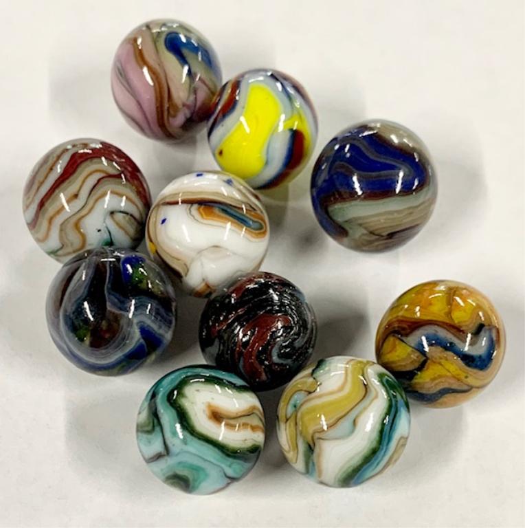 10 Assorted Marbles 10 Assorted Marbles See Photo's For: 10 Assorted Marbles See Photo's For A Better Idea Of Description And Condition