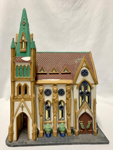 Dept. 56 - "All Saints Church": Dept. 56 Christmas in the City "All Saints Church" (No Lights) Photo's are considered part of the description and condition.