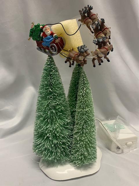 Dept 56 "Santa by the Light of the Moon": Dept. 56 Village Accessories "Santa by the Light of the Moon" Retired Photo's are considered part of the