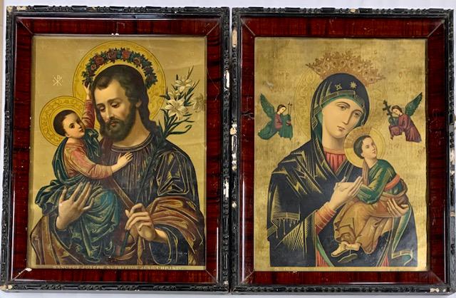 Two Framed Religious Icon Pictures (1 of 18)