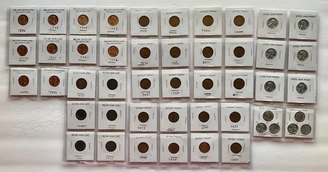 48 Collectible Pennies (1 of 5)