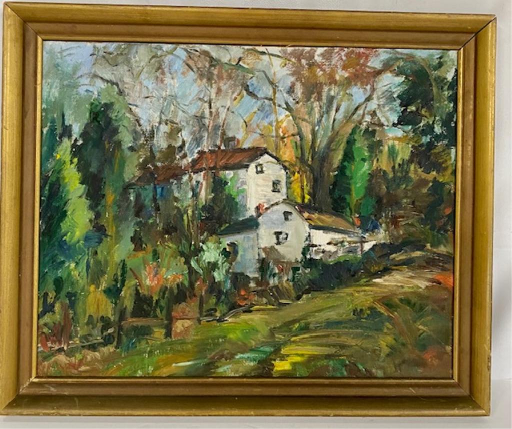 Oil on Board Robert Fry? (1 of 4)