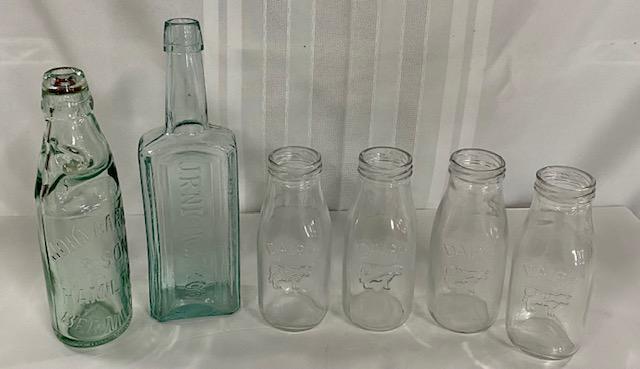 6 Assorted Collectible Bottles (1 of 9)