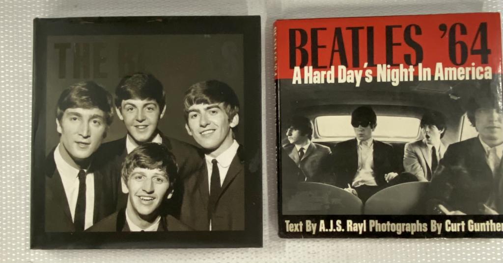 2 Beatles Books- one First Edition: 2 Beatles Books. *Images of the Beatles - Tim Hill - 2004 Parragon Books. *Beatles '64 "A Hard Days Night in America" - Sept 1989 - First Edition. Photos are considered part of the description and con