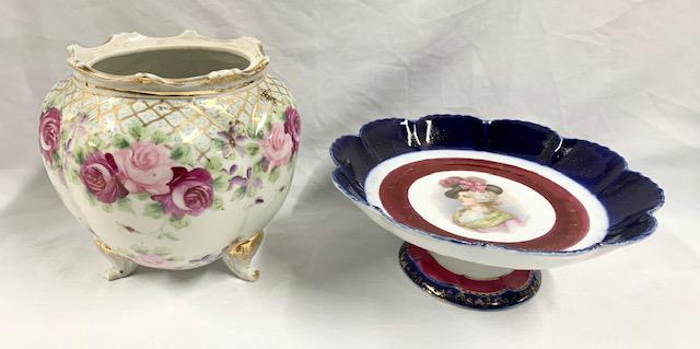 2 Pieces of Hand Painted Porcelain (1 of 12)