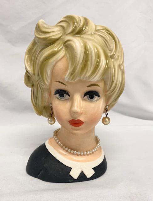 Large Vintage 7 1/2" Head Vase (1 of 12)