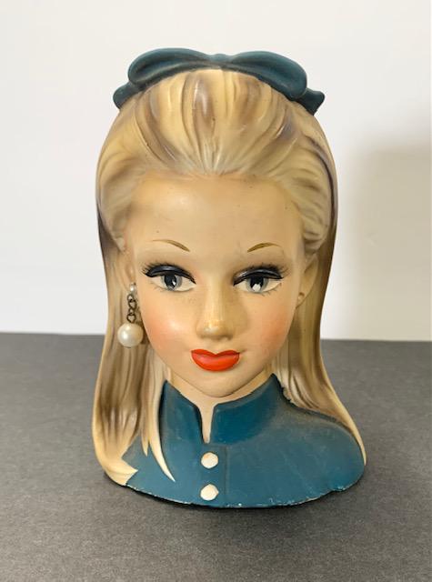 Vintage 5 1/2" Head Vase (1 of 8)
