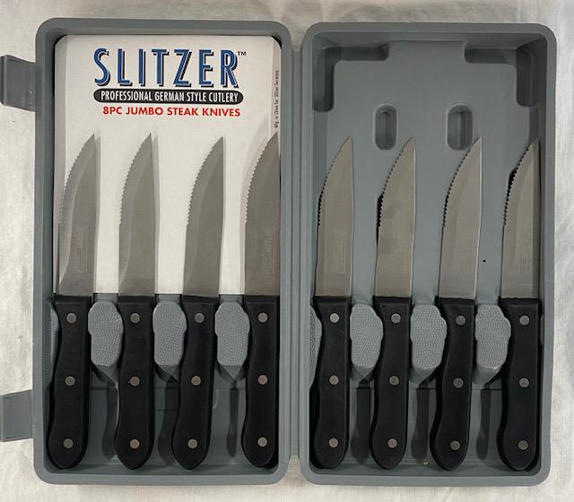 Slitzer 8 Pc. Jumbo Steak Knife Set (1 of 9)