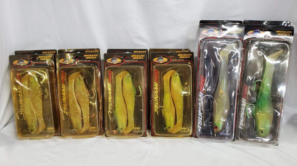 12 Tsunami Swim Baits Lures (1 of 9)