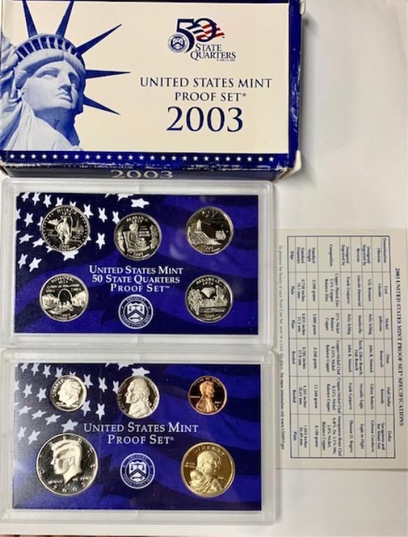 2003 US Coin Proof Set (1 of 9)