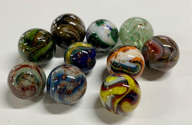 10 Beautiful Dave McCullough Lutz Marbles (1 of 6)