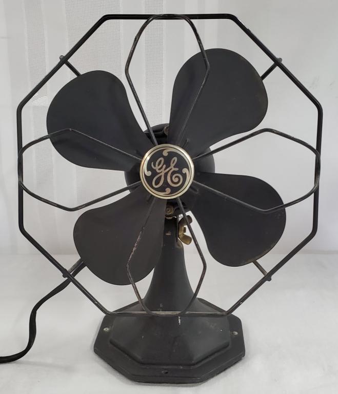 Antique GE 8" Non-Oscillating Fan (1 of 12)