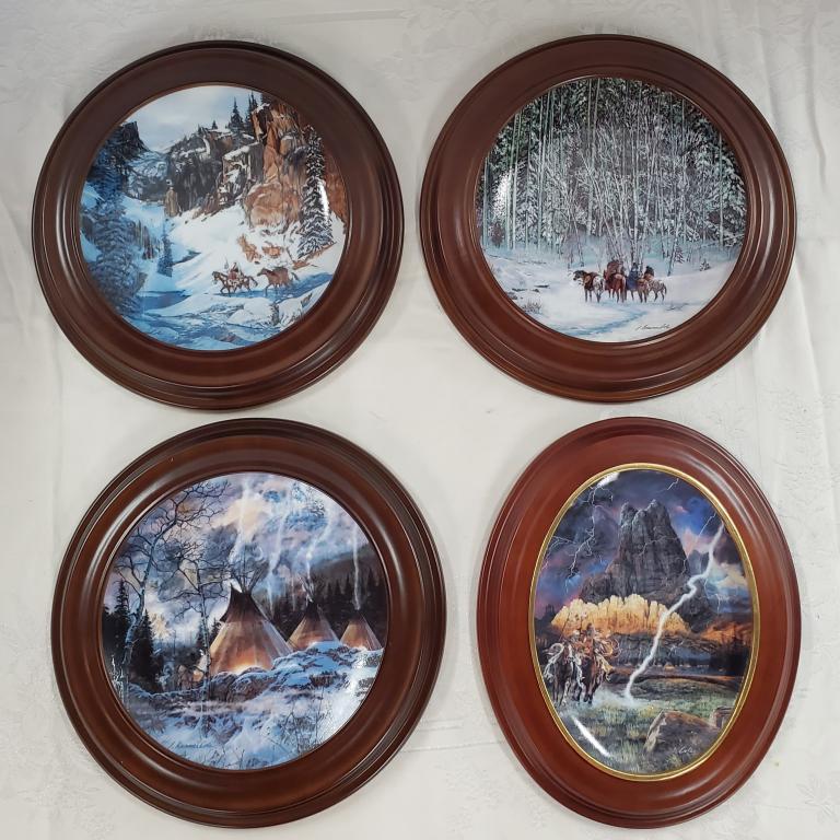 4 Bradford Exchange Plates Julie Kramer Cole (1 of 15)