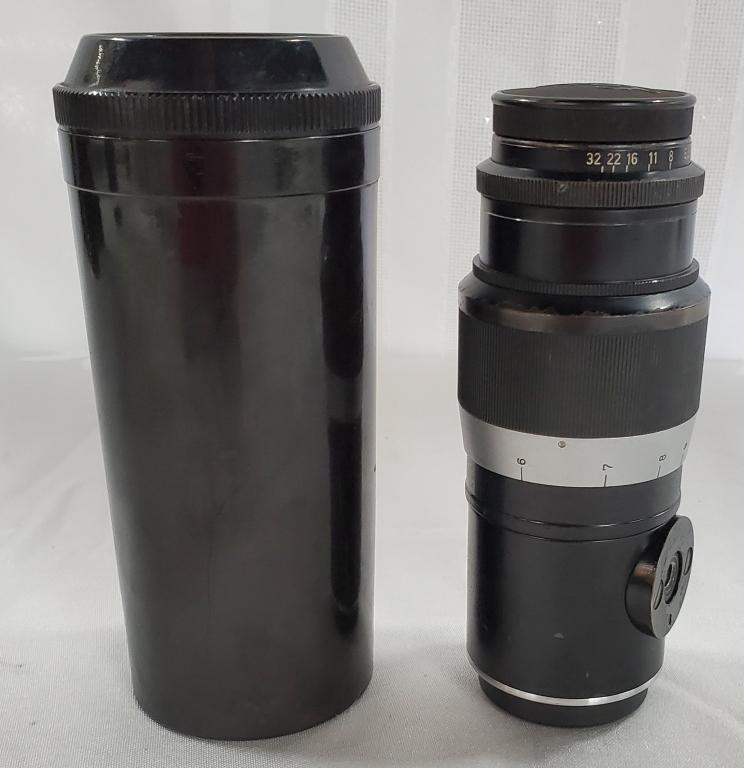 Hektor Ernst Leitz Wetzlar f=13.5 cm Lens in Case (1 of 9)