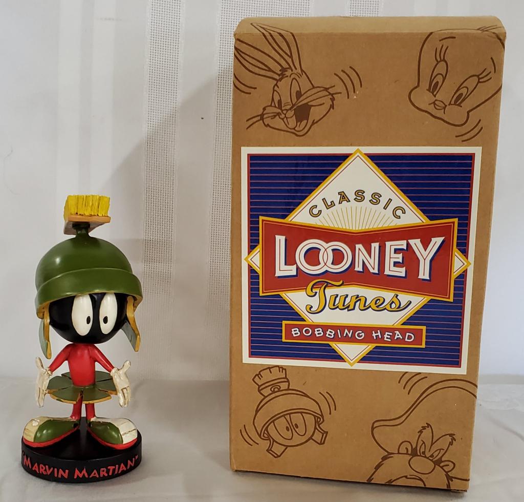 1993 Marvin the Martian Bobble Head NIB (1 of 6)