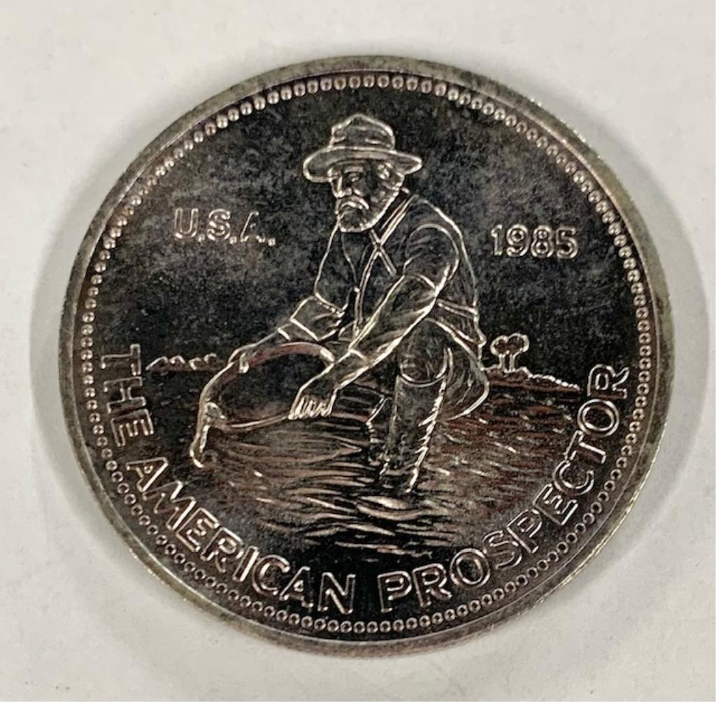 Prospector Round - One Troy Ounce .999 Silver (1 of 3)